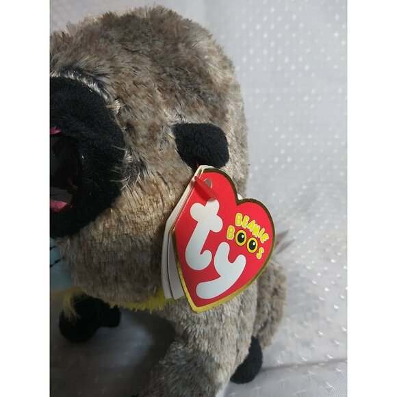 Ty Beanie Boos - WASABI the Baboon (9 Inch) with MINT TAGS - Picture 7 of 8